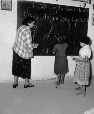 Secretaría de Educación, tomada por Diego García (Digar), en 1955.